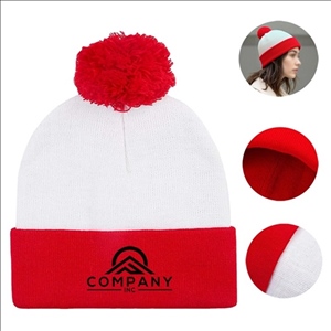 Red White Christmas Hat
